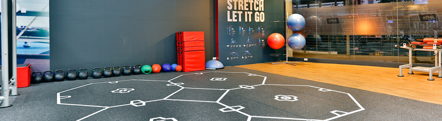 Jetts Fitness Town-in-Town, Bangkok, Thailand - NeoflexPremium Gym Tiles